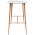 Swen Studio -  5 Piece Bar Set White and Black